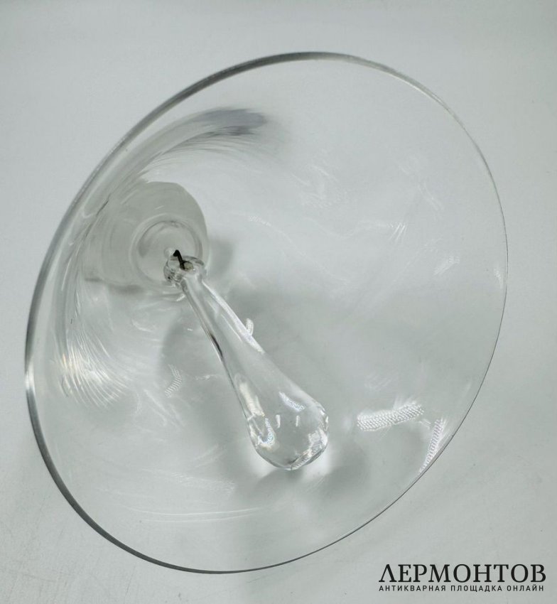 Колокольчик с птенцом. Хрусталь, Lalique, Франция, 2000-е годы