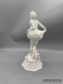 Статуэтка «Танцовщица» в стиле ар-деко. Фарфор, Rosenthal, Германия, 1920–1930 годы