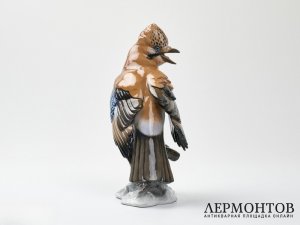 Статуэтка «Сойка». Фарфор, Rosenthal, Германия