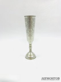 Фужер для шампанского. Серебро 84 пробы, Россия, 1890 год