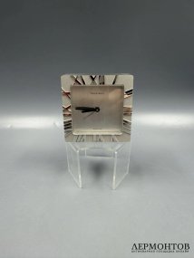 Настольные часы-будильник «Atlas». Латунь, Tiffany & Co., Швейцария