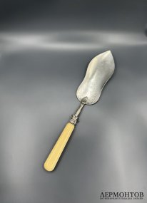Лопатка для торта. Серебро 950 пробы, Франция, конец 19 века