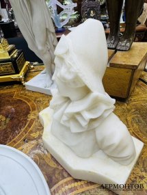 Бюст «Арлекин». Мрамор, Западная Европа, 19 век