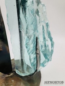 Арт-объект «Pensiero e luce» («Мысль и свет»). Сталь, стекло, S. Benetton, Западная Европа, 2009 год