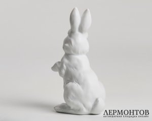 Статуэтка «Стоящий кролик». Бисквитный фарфор, Rosenthal, Германия
