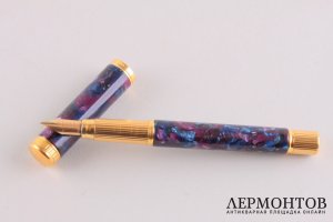 Ручка перьевая в футляре Waterman. Золото 750 пробы, металл. Франция, XX век