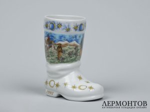 Статуэтка «Сапожок». Фарфор, Eschenbach, Германия, 1992 год