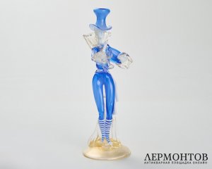 Статуэтка «Фокусница». Стекло, Murano, Италия