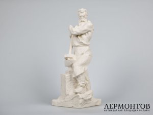 Статуэтка «Кузнец». Керамика, Bechyně, Чехословакия, 1922–1942 годы