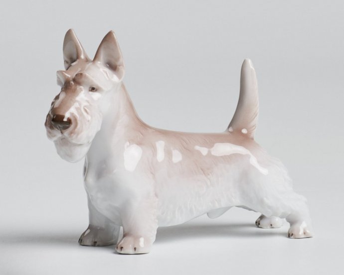 Статуэтка «Скотч терьер». Фарфор, Rosenthal, Германия