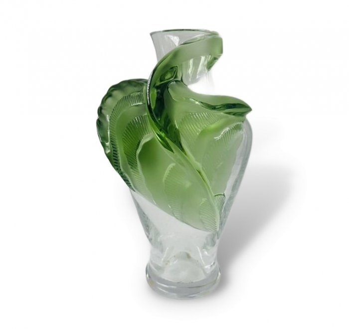 Ваза «Tanega». Хрусталь, Lalique, автор М.-К. Лалик, Франция, 1994 год