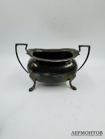 Чайно-кофейный сервиз, 4 предмета. Серебро 925, Walker & Hall, Англия, 1900
