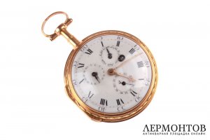 Карманные часы Vauchez. Золото 750. Франция