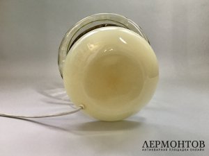 Настольная лампа из уранового стекла. Урановое стекло, Чехословакия