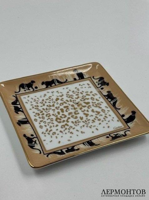 Мелочница. Лиможский фарфор, Cartier, Франция, 2000-е годы