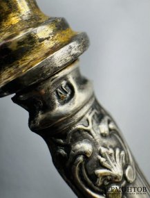 Набор сервировочных приборов. Серебро 84 пробы, сталь, мастер АГ, Россия, 1908–1917 годы