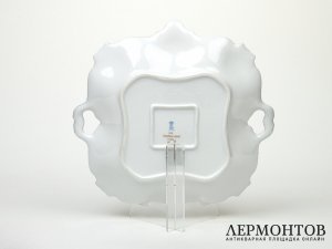 Блюдо с цветочным мотивом. Фарфор, Alka, Германия, 1967–1970 годы