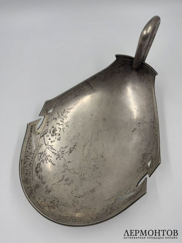 Ковш в стиле модерн. Серебро 84 пробы, Россия, 1908–1917 годы