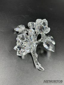 Статуэтка «Роза». Хрусталь, Swarovski