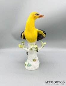 Статуэтка «Иволга». Фарфор, роспись, Meissen, по модели И. Кендлера, Германия, 20 век