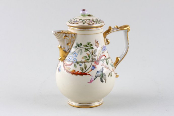 Сливочник в классическом стиле. Фарфор, роспись, золочение. ИФЗ, XIX в.