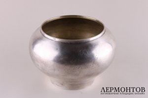 Братина. Серебро 84 пробы. Фирма К. Фаберже. Российская империя, Москва, 1896 г.