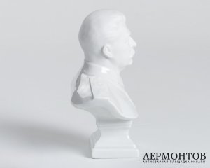 Бюст «Сталин». Фарфор, Herend, Венгрия