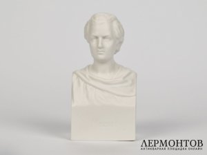 Статуэтка «Моцарт», бюст. Фарфор, Goebel, Германия, начало XX века