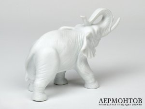 Статуэтка «Слон». Фарфор, Rosenthal, Германия, XX век