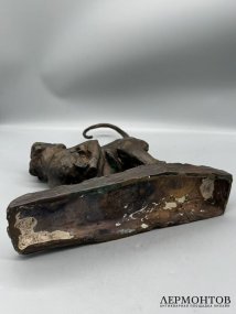 Статуэтка «Обезьяна с малышом». Бронза, скульптор Е. Торич, 1988 год