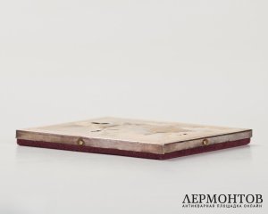 Икона «Взыскание погибших». Серебро, современная работа
