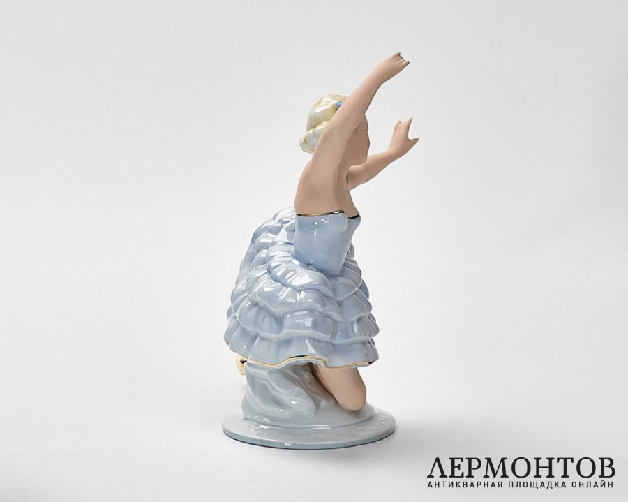 Статуэтка «Балерина». Бисквитный фарфор, Fasold & Stauch, Германия, до 1967 года