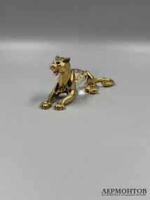 Статуэтка «Леопард». Хрусталь, Swarovski