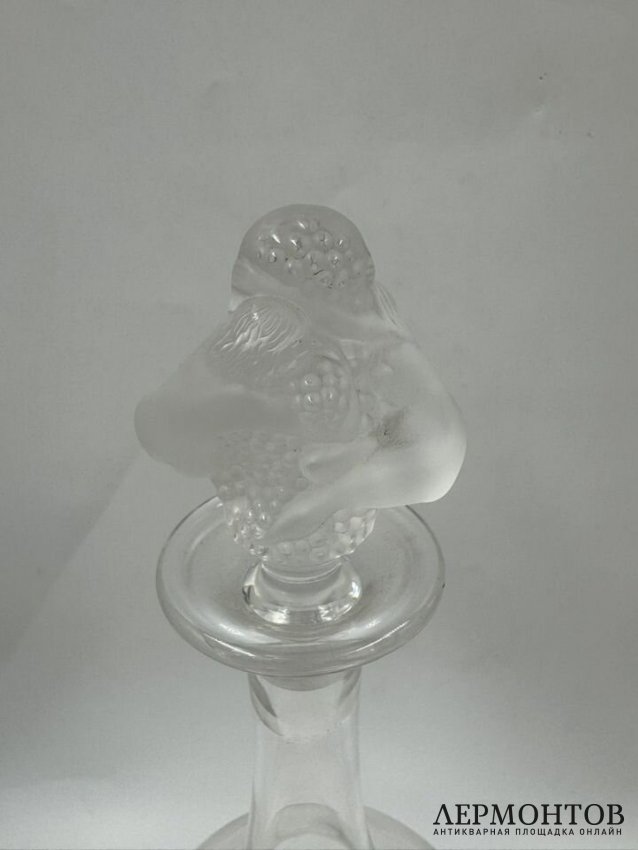 Графин «Roxane». Хрусталь, Lalique, Франция, 20 век