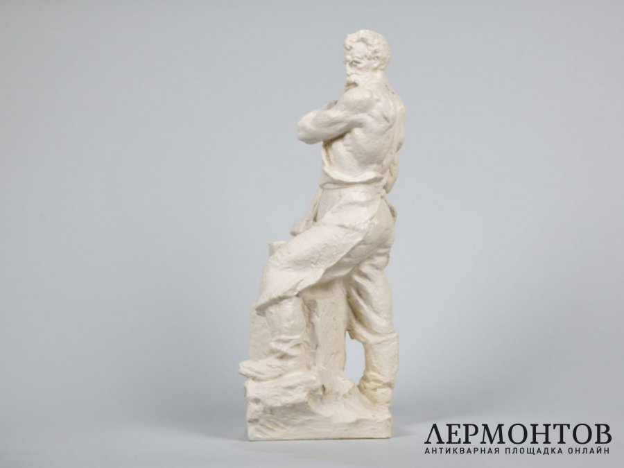 Статуэтка «Кузнец». Керамика, Bechyně, Чехословакия, 1922–1942 годы