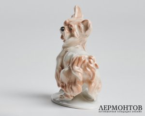 Статуэтка «Скай терьер». Фарфор, Rosenthal, Германия