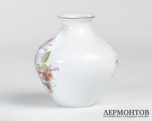 Ваза с цветами. Фарфор, Hutschenreuther, Германия, 1970–1985 годы