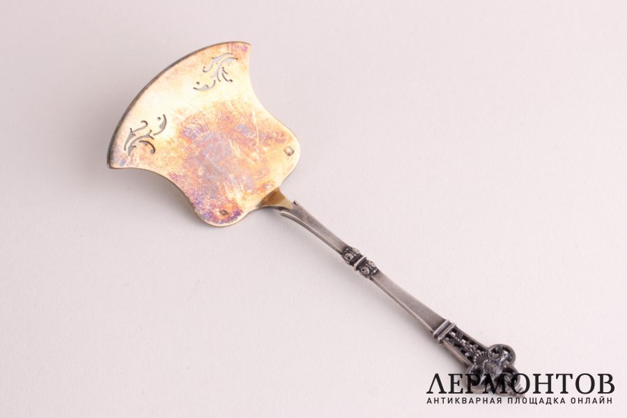 Сервировочный комплект Cardeilhac. Серебро 950 пробы, кофр. Франция, XIX век.