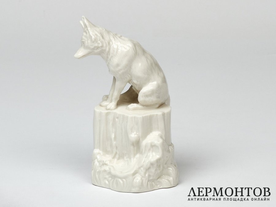 Статуэтка «Лиса». Фарфор, Nymphenburg, Германия, 1976–1996 годы