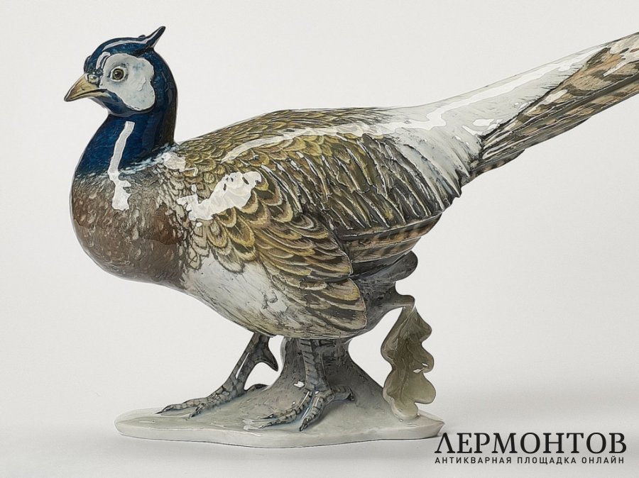 Статуэтка «Фазан». Фарфор, Rosenthal, Германия, 1956 год