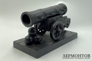 Скульптура Царь-пушка. Россия, Каслинский завод, 1960 г. Чугун.