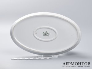 Блюдо «Марабу». Фарфор, Rosenthal, Германия, около 1920 года