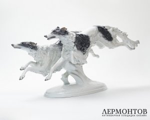 Статуэтка «Борзые». Фарфор, Rosenthal, Германия