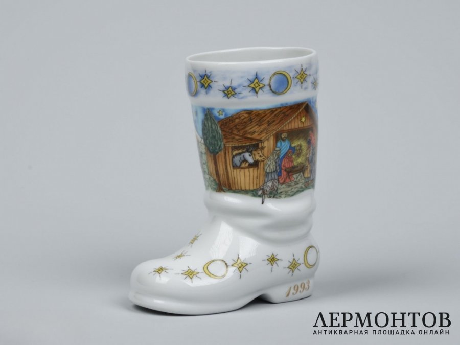 Статуэтка «Сапожок». Фарфор, Eschenbach, Германия, 1992 год