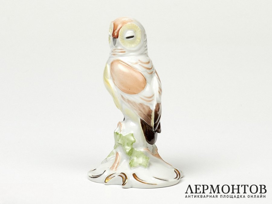 Статуэтка «Сова». Фарфор, Rosenthal, Германия, 1927 год