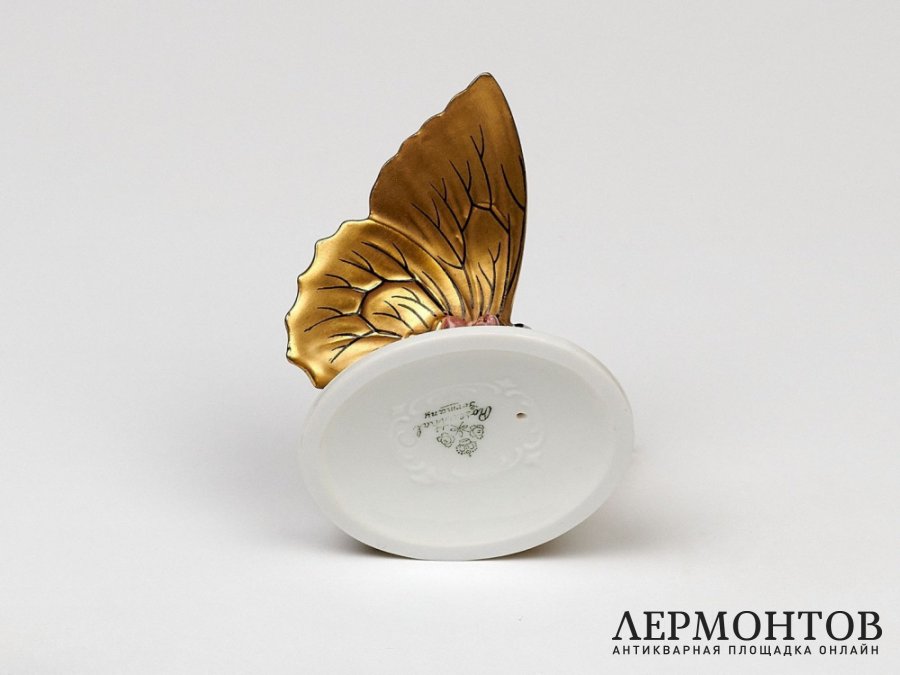 Статуэтка «Бабочка». Фарфор, Rosenthal, Германия, 1952 год