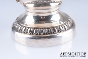 Ведро для льдабутылки. Франция, ювелирная фирма Cartier. 2 половина 20 века. Серебро 950. 
