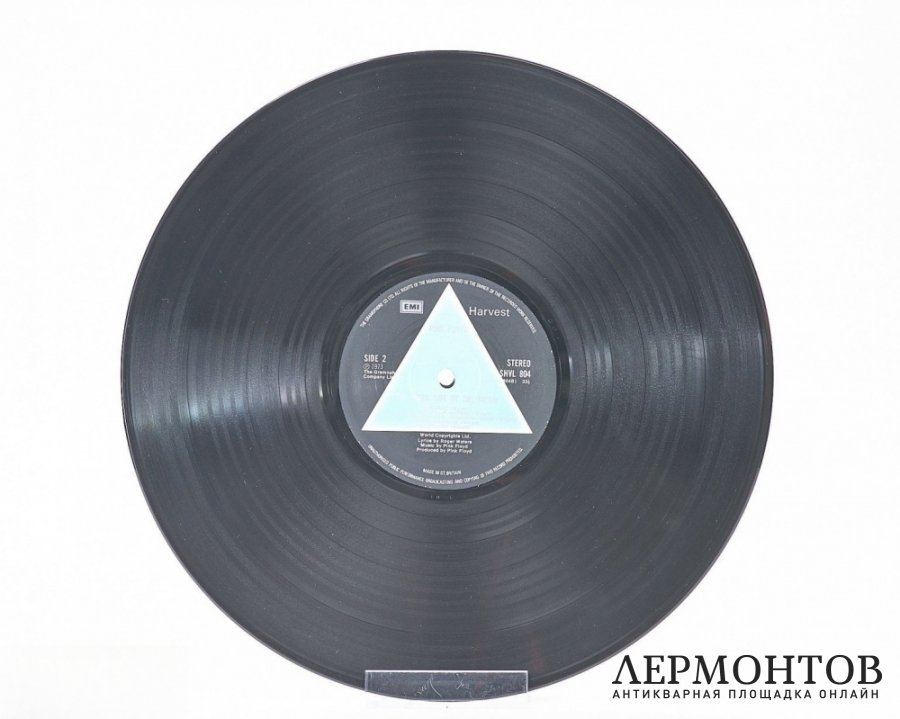 Пластинка Pink Floyd «The Dark Side of the Moon». Первое британское издание, Harvest, Великобритания, 1973 год