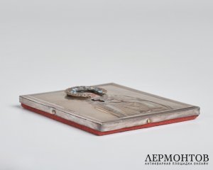 Икона «Святитель Николай Чудотворец». Серебро, современная работа