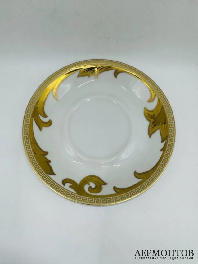Чайная пара «Arabesque Gold». Фарфор, золото, Rosenthal и Versace, Германия